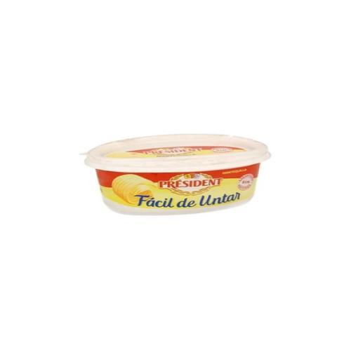 Barqueta Oval de Mantequilla sin Sal (250g) PRESIDENT