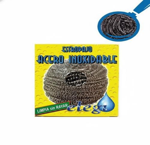 ESTROPAJO ACERO GIGANTE ELEGI ELEGI IHHES00116 - Imagen 1