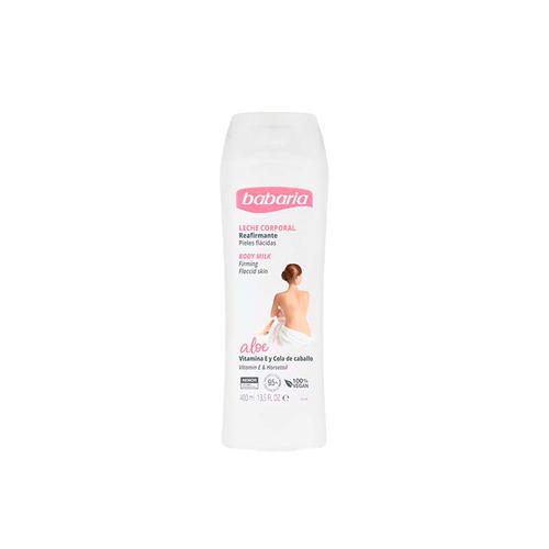 Leche Corporal Reafirmante con Vitamina E (400ml) BABARIA - Imagen 1