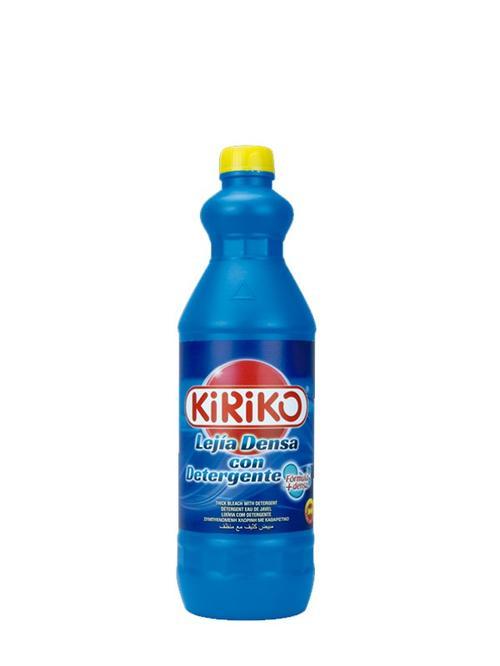 Lejía Densa Azul con Detergente (1500 ml) KIRIKO - Imagen 1