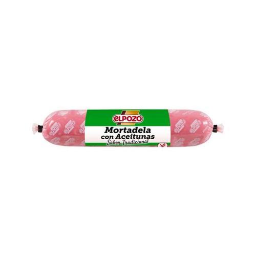Mortadella con aceitunas (300g) EL POZO - Imagen 1
