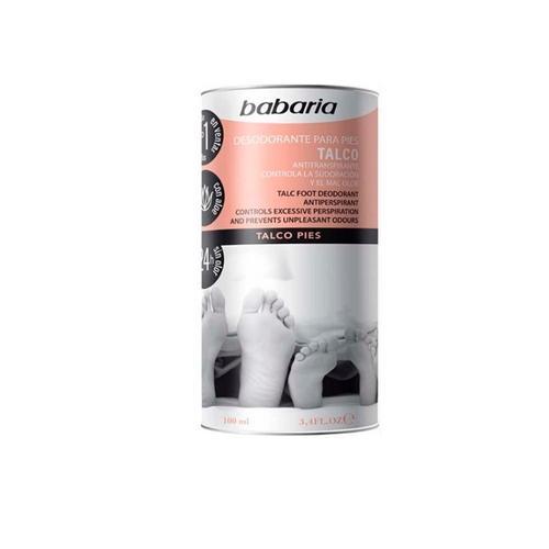 Talco Desodorante Pies (100 ml) BABARIA - Imagen 1