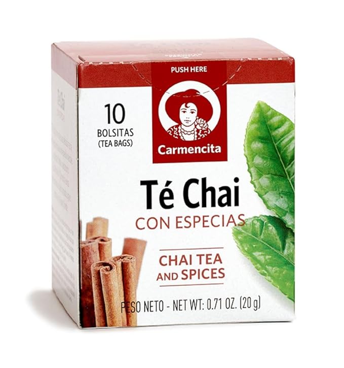 Infusiones de té Chai c/especias (20 gr) Carmencita - Imagen 1