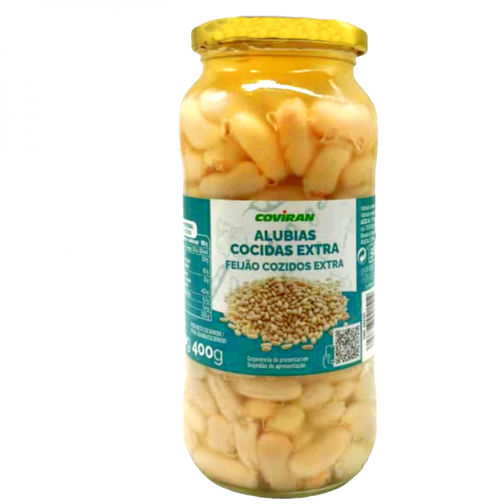 Alubia C/Verduras Coviran 540 G Esc. 400 G