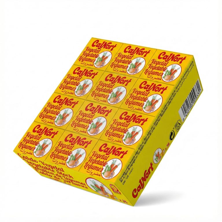 Caldo de Verduras  pastillas 10g(estuche 36 pastillas)Calnort - Imagen 1