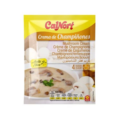 Crema de Champiñones (66g) CALNORT - Imagen 1