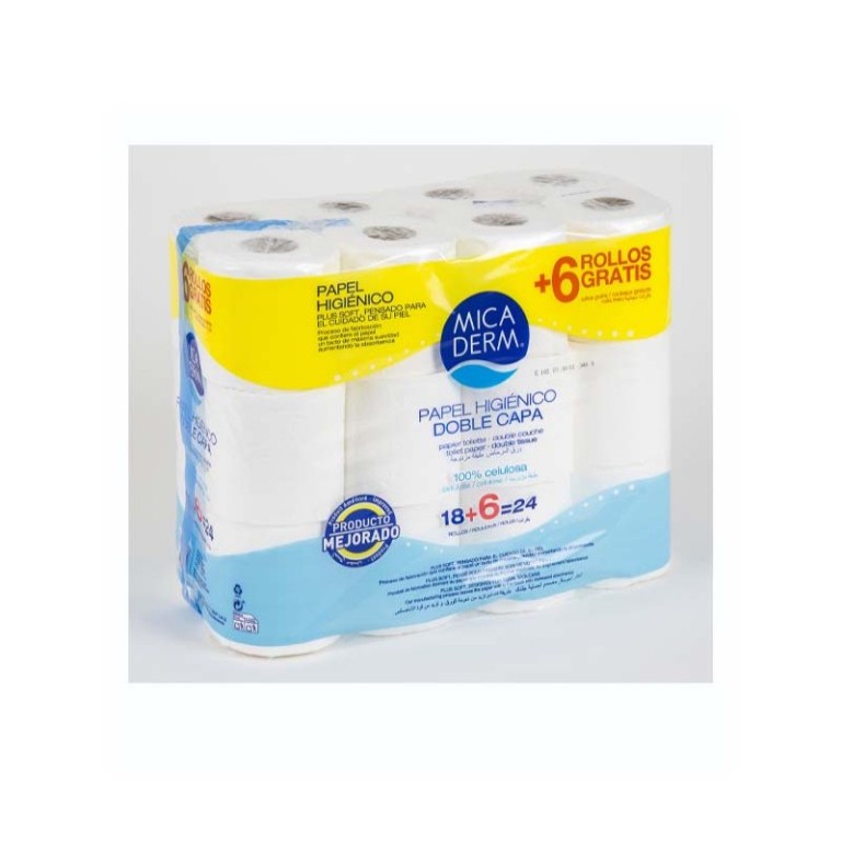 Papel Higiénico Doble Capa (24u) MICADERM - Imagen 1