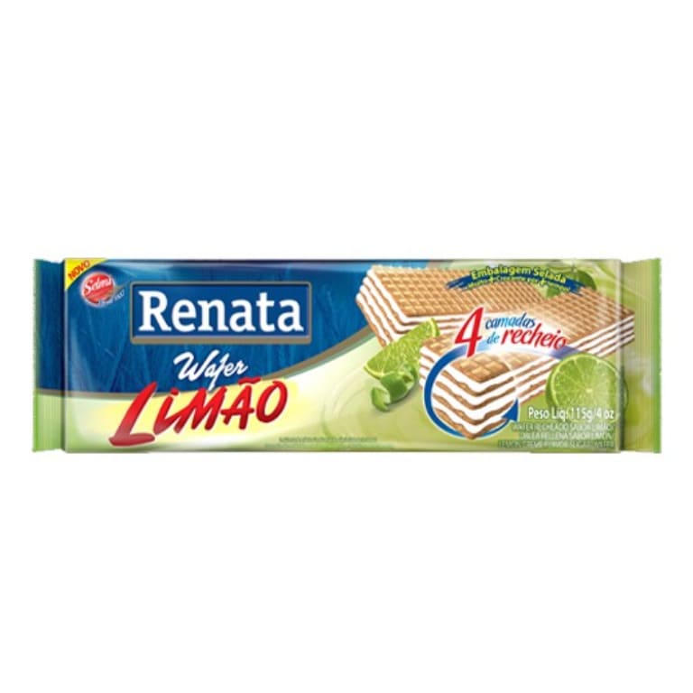Wafer Sabor Limón (115g) RENATA - Imagen 1