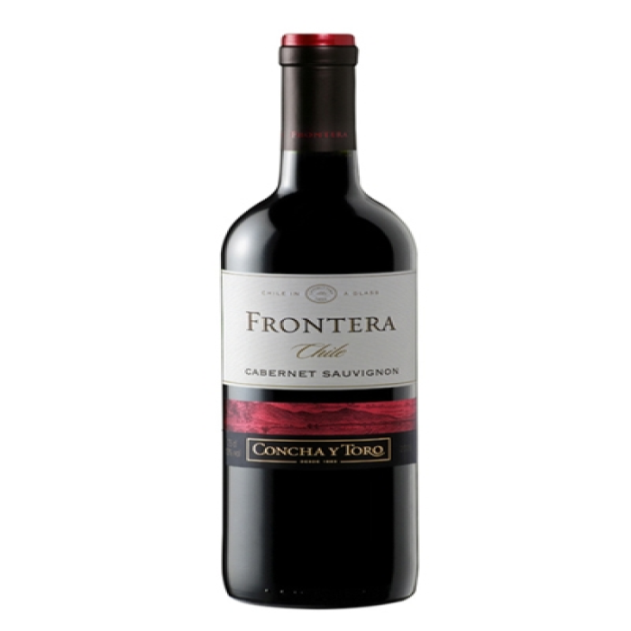 Vino Tinto Cabernet Sauvignon (750 ml) FRONTERA - Imagen 1