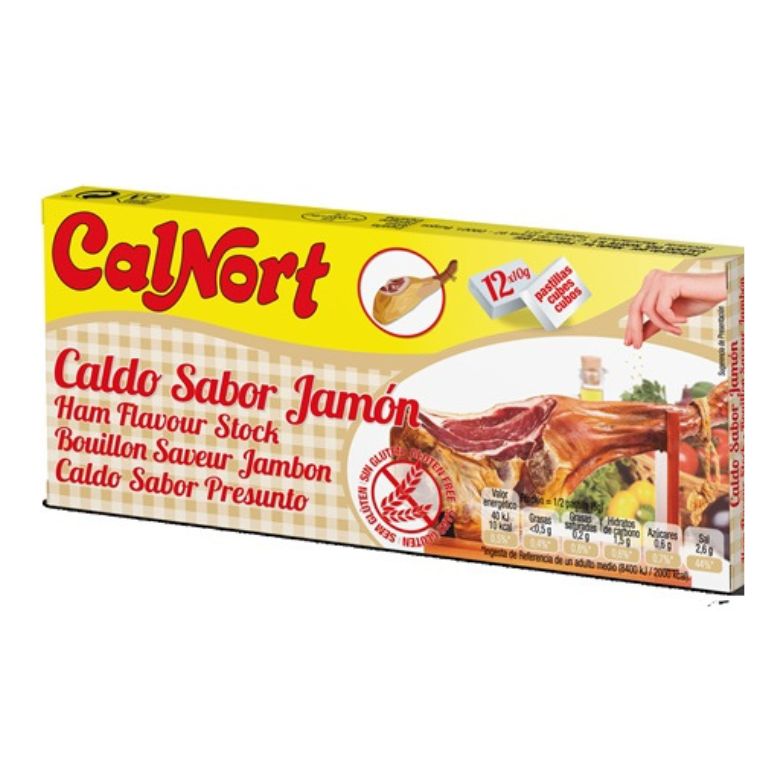 Caldo de Jamón (12u x 10 g) CALNORT - Imagen 1