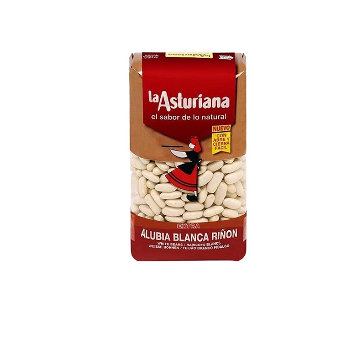 Alubia Blanca Riñón (500g) LA ASTURIANA - Imagen 1