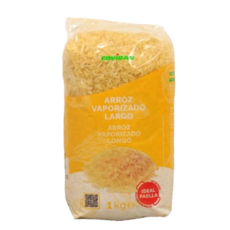 Arroz Vaporizado Extra (1 kg) COVIRAN - Imagen 1