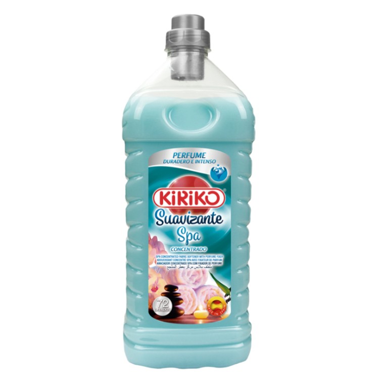 Suavizante Concentrado Spa con Fijador Perfumado (2L) KIRIKO - Imagen 1