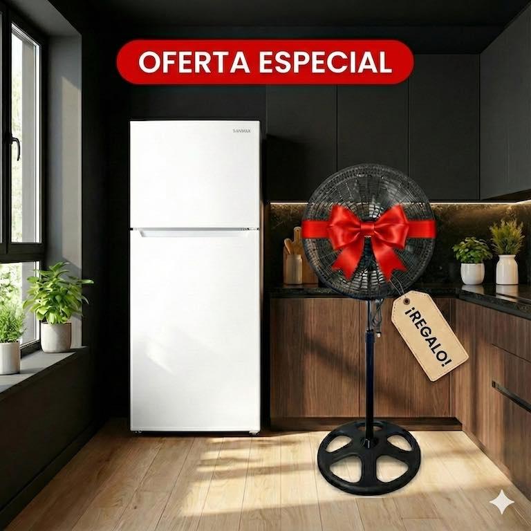 Refrigerador Sax-D195F 2 Puertas 200 L (Oferta Especial) - Imagen 1