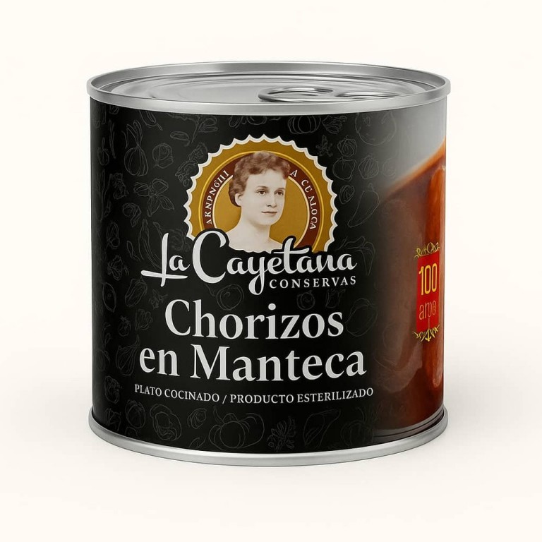 Chorizo en Manteca (640g) LA CALLETANA - Imagen 1