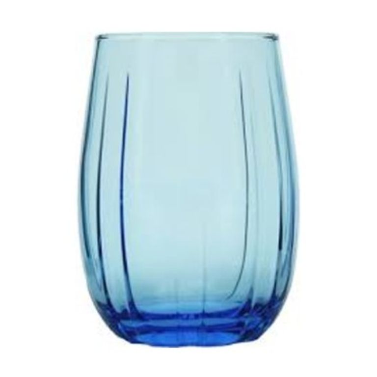 Vaso para agua Azul Turquesa  (240 cc) LINKA PASABAHCE - Imagen 1