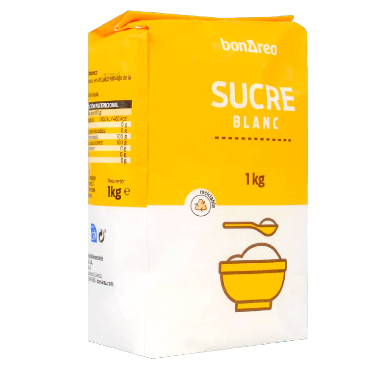 AZUCAR BLANCA BONAREA PAQUETE 1 KG
