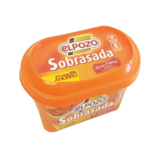 Sobrasada tarrina (250 gr) EL POZO - Imagen 1