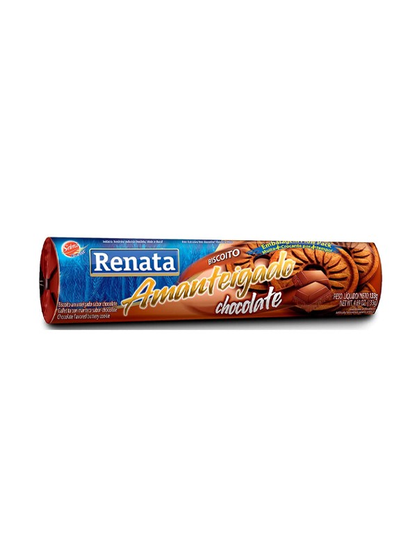 Galletas de Mantequilla sabor Chocolate (133 gr) RENATA - Imagen 1