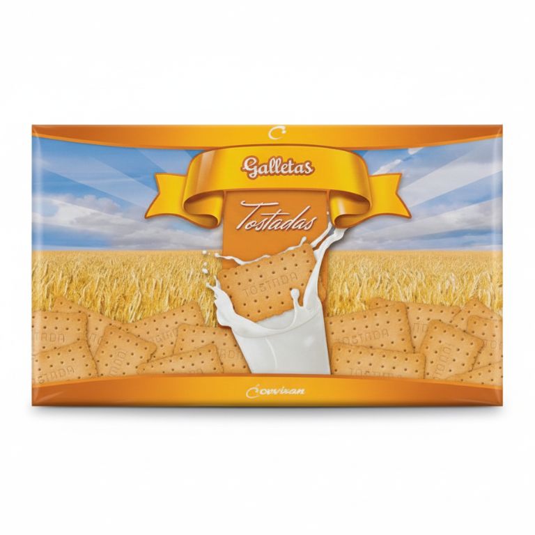 Galletas Tostadas (200g) COVIRÁN - Imagen 1