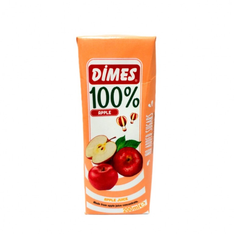 Jugo de Manzana (200ml) DIMES - Imagen 1