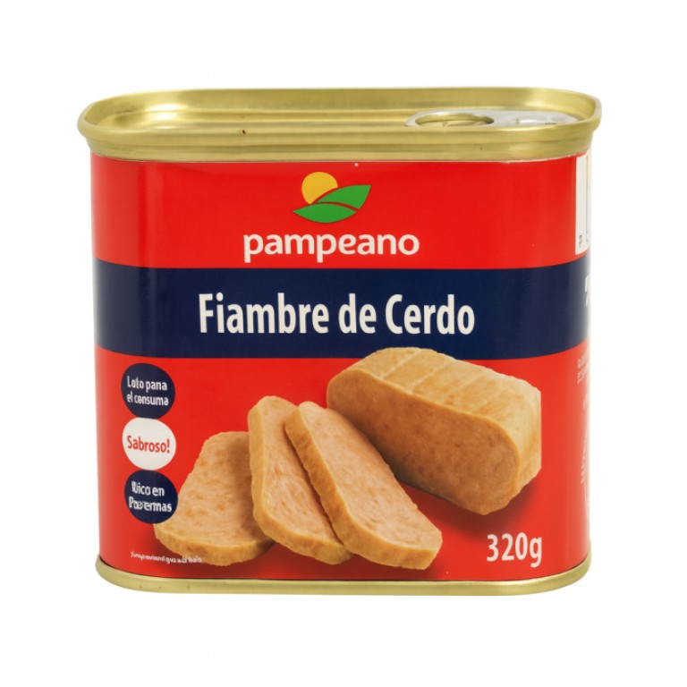 Pork Luncheon Meat Lata (320g) PAMPEANO - Imagen 1