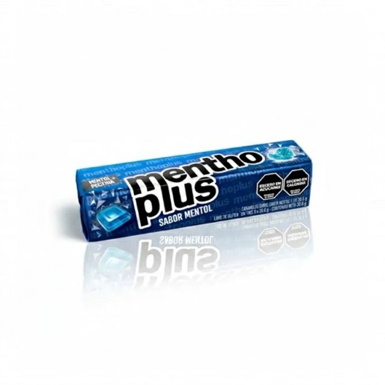 Caramelo Duro Menthol (30.6g) MENTHO PLUS - Imagen 1