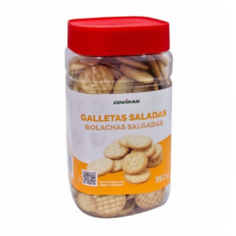 Galletas Redondas Saladas (350 g) COVIRAN - Imagen 1