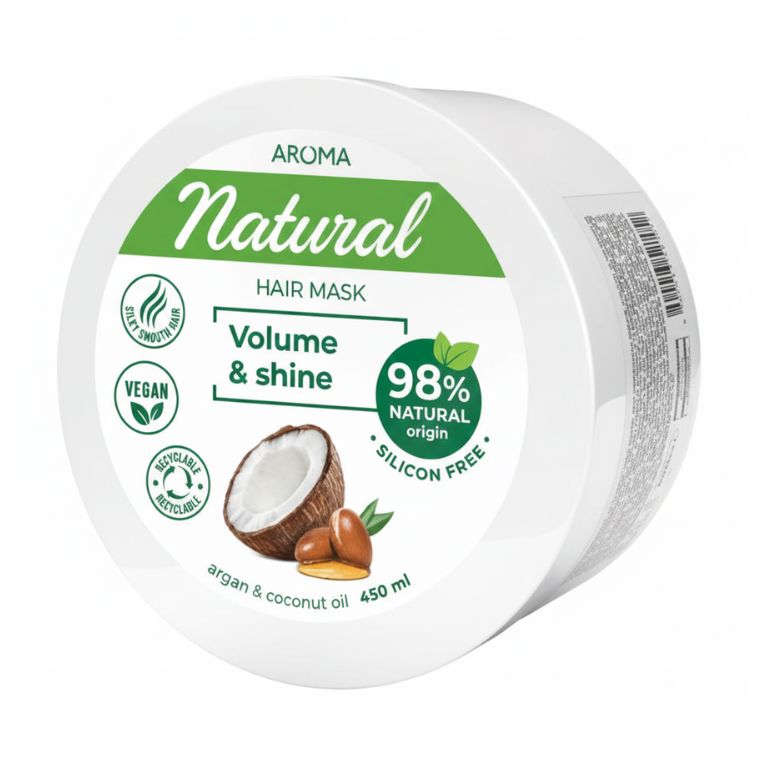 Mascarilla Capilar Argán y Coco (450 ml) - Imagen 1