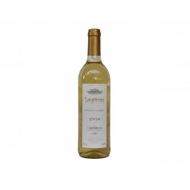 Vino Blanco Legítimo Cariñeña Joven (750ml) BODEGAS SAN VALERO - Imagen 1
