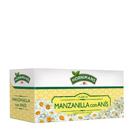 Infusión de Manzanilla c/anís (25 u) COVIRAN - Imagen 1