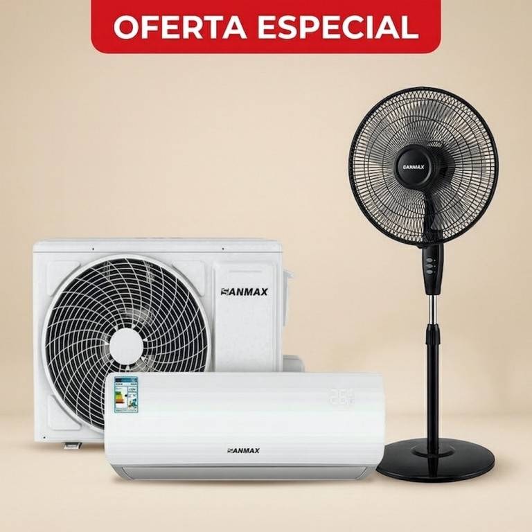 Aire Split + Ventilador de Pedestal (Precio Especial) - Imagen 1