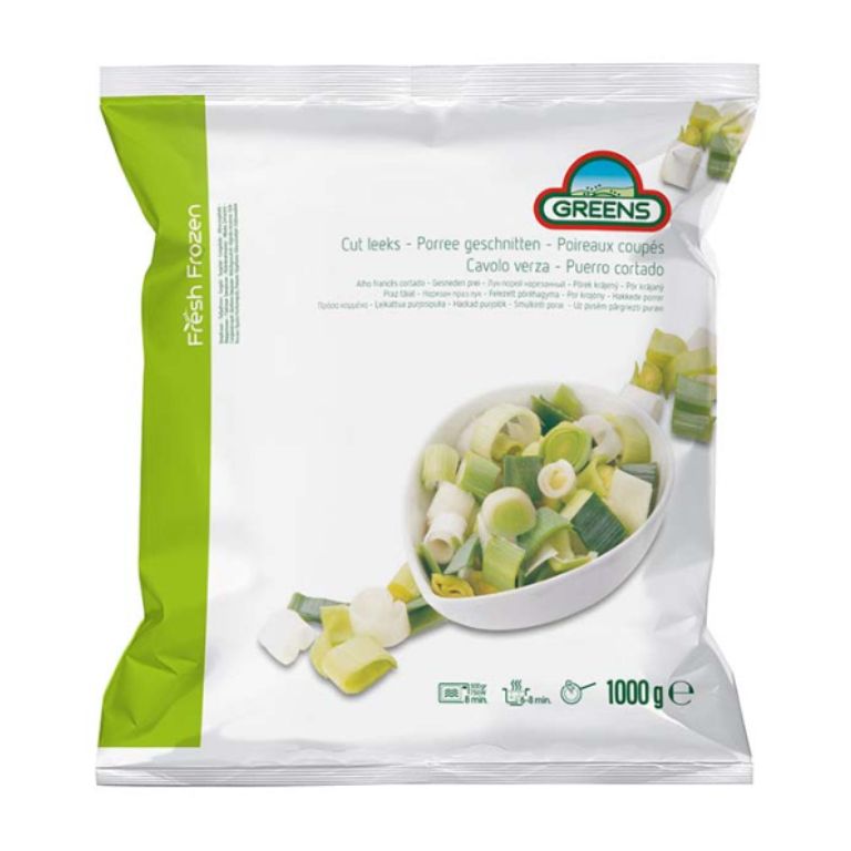 Puerro Cortado Blanco(50%) y Verde(50%) (1kg) D´ARTA - Imagen 1