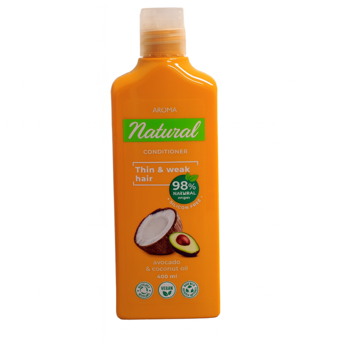 Acondicionador Aguacate y Coco (400ml) AROMA NATURAL