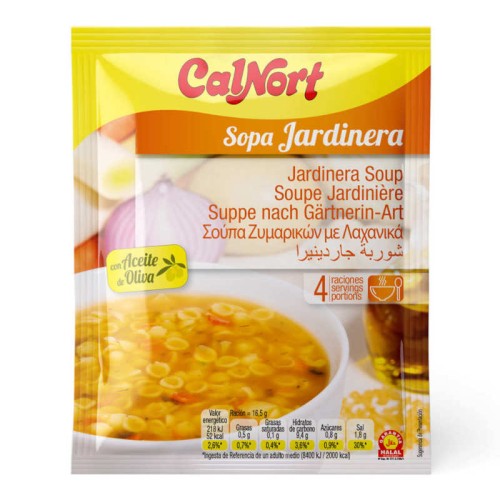 Sopa Jardinera (66g) CALNORT - Imagen 1