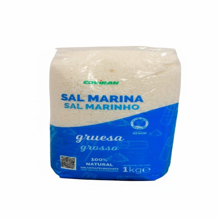 Sal Gruesa Bolsa (1kg) COVIRAN - Imagen 1