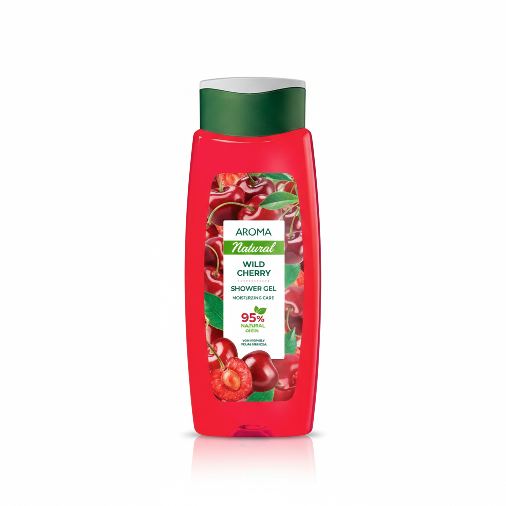 Gel de Baño de Cereza Silvestre (400 ml) - Imagen 1