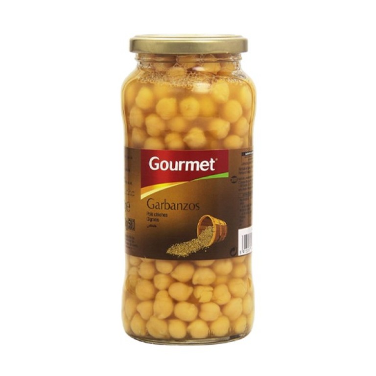 Garbanzo en Frasco de Cristal (400g Esc./ 540g) GOURMET - Imagen 1