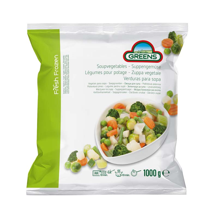 Verduras para Sopa (1 Kg) D´ARTA - Imagen 1