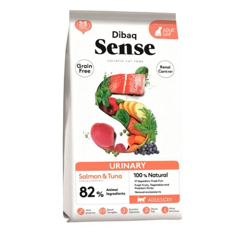 Alimento Gatos Urinary Salmón y Atún (1,5 kg) DIBAQ SENSE - Imagen 1