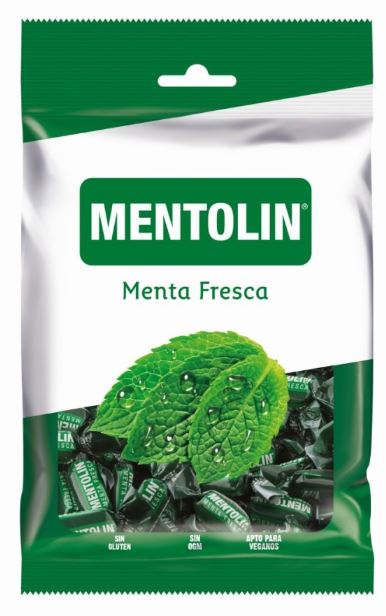 Mentolin Menta Fresca  Con Azucar (200 Gr x caja x 16 Ud) - Imagen 1