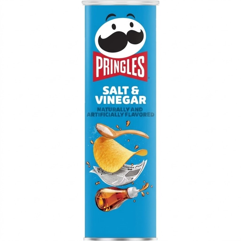 Snack de Sal y Vinagre (158g) PRINGLES - Imagen 1