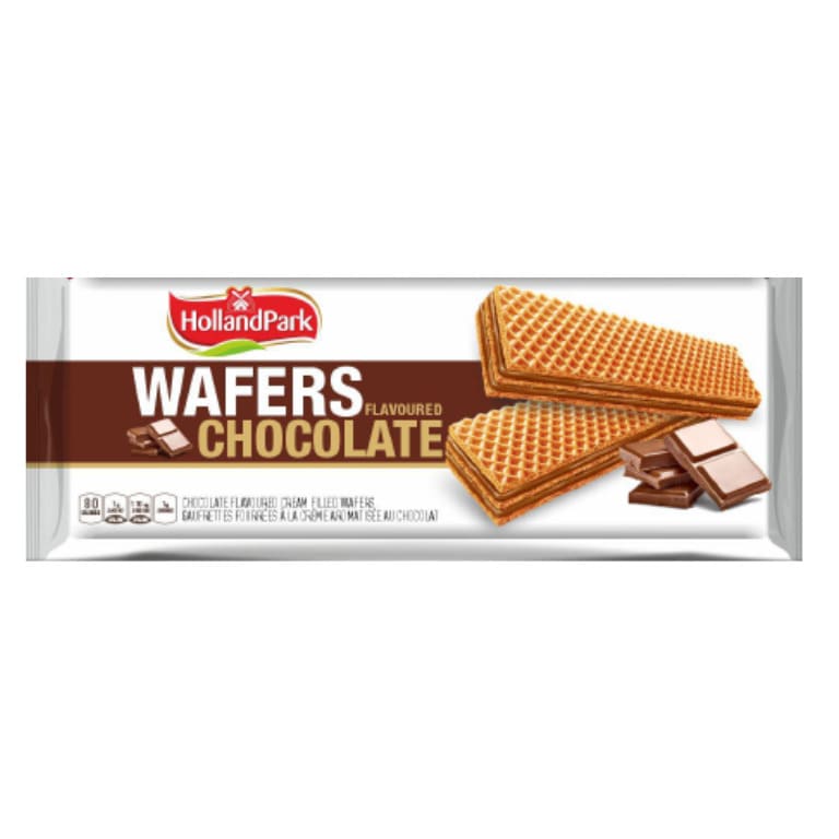 Wafer Sabor Chocolate (75g) HOLLANDPARK - Imagen 1