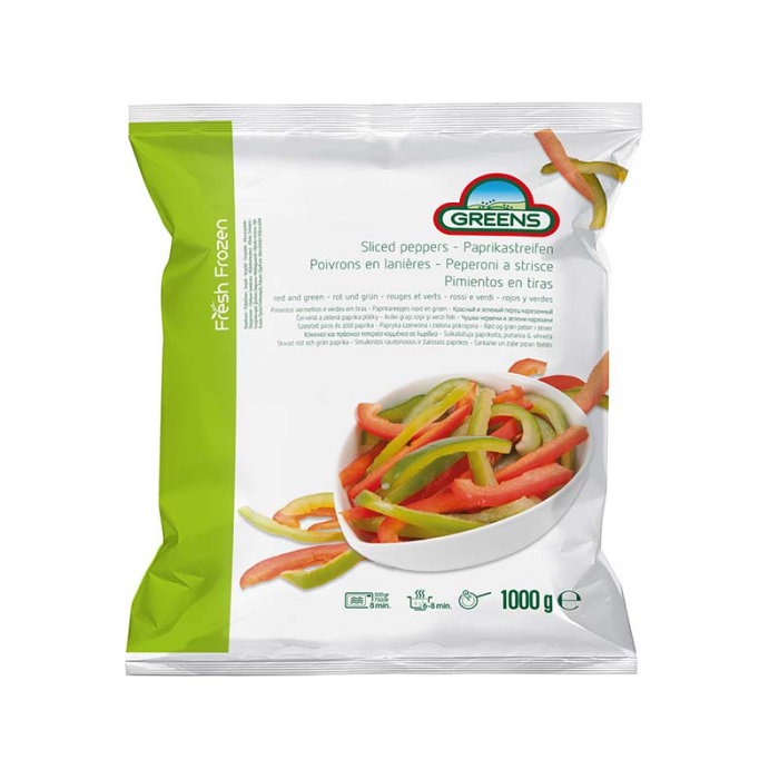 Pimiento Rojo y Verde en toras (1 Kg) D´ARTA - Imagen 1