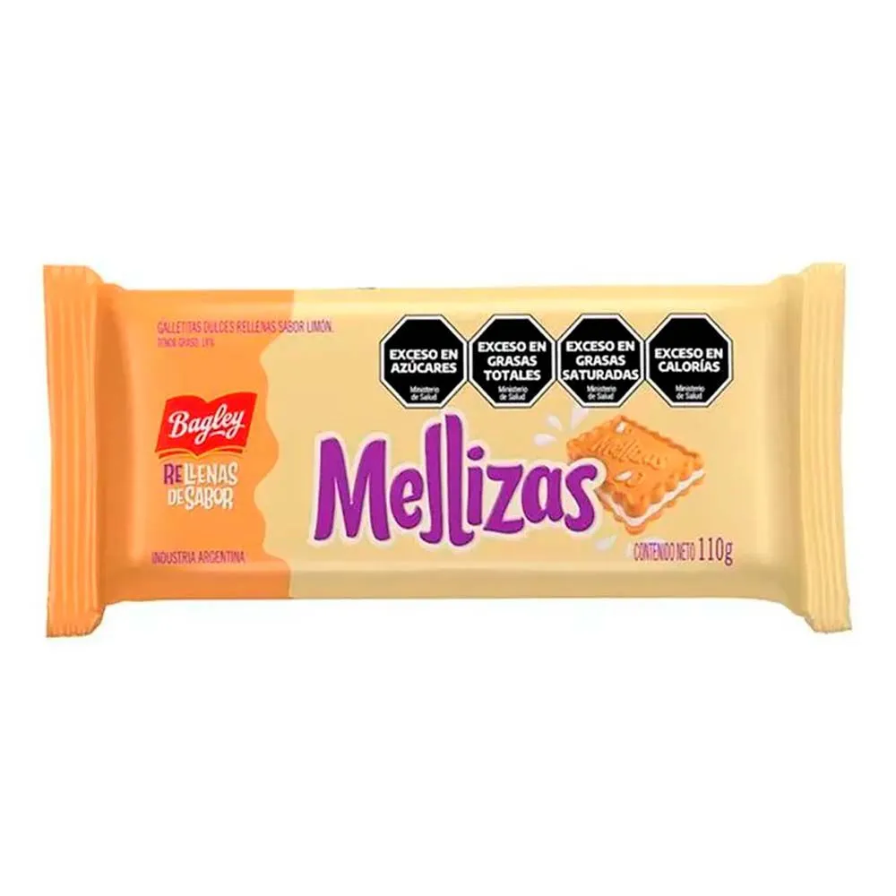 Galletas Dulces Rellenas 110 g Mellizas - Imagen 1