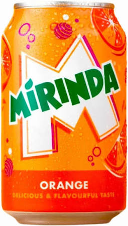 Refresco Orange Lata (300 ml) MIRINDA - Imagen 1