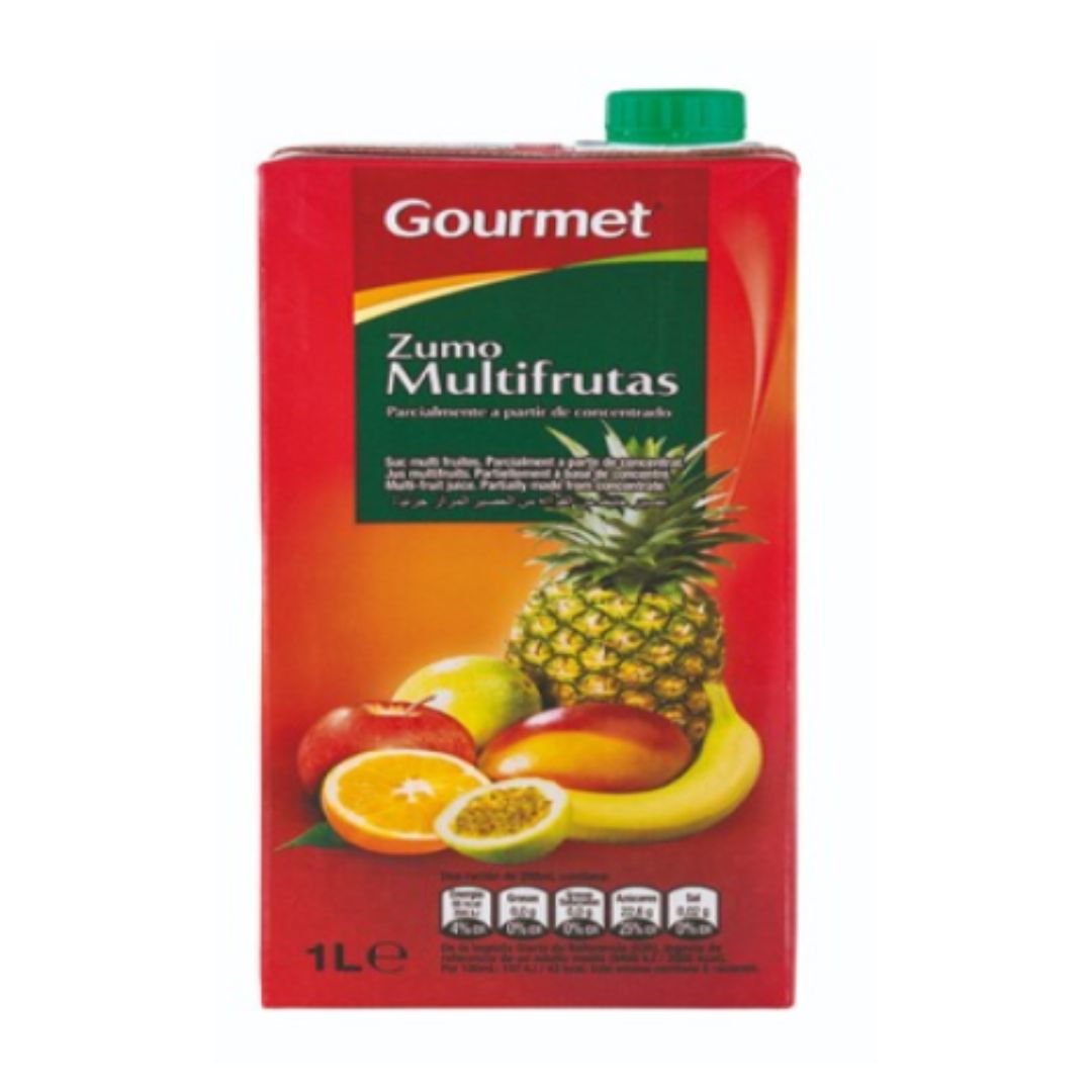 Zumo Multifruta (1L) GOURMET - Imagen 1