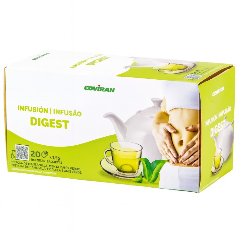 Infusión Digestiva (20u) COVIRAN - Imagen 1