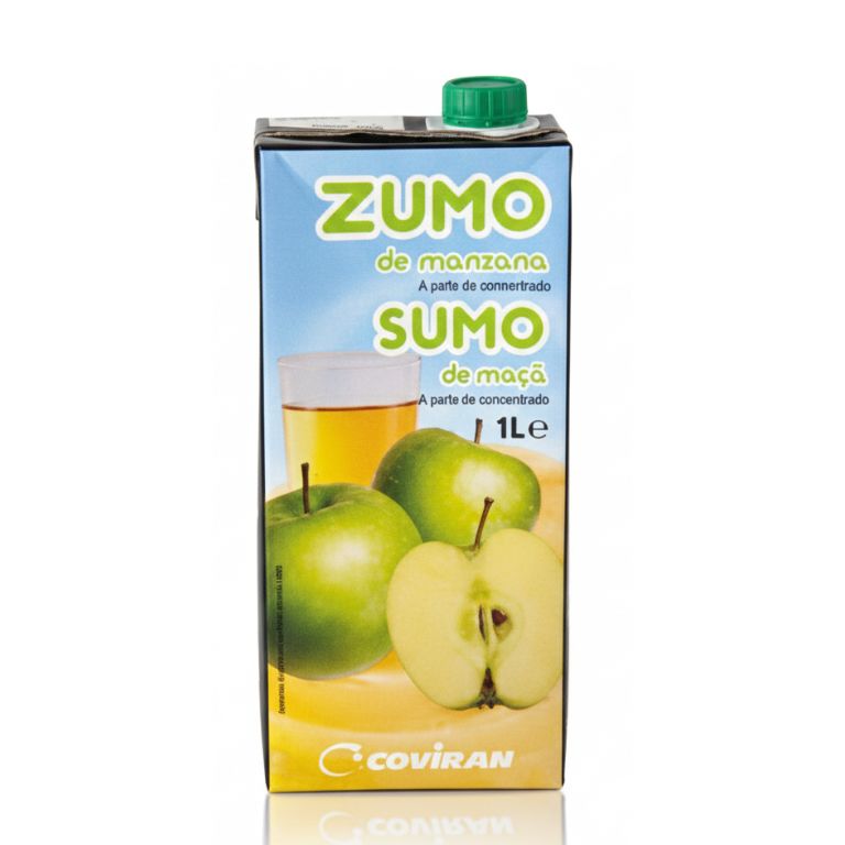 Zumo de Manzana (1L) COVIRAN - Imagen 1