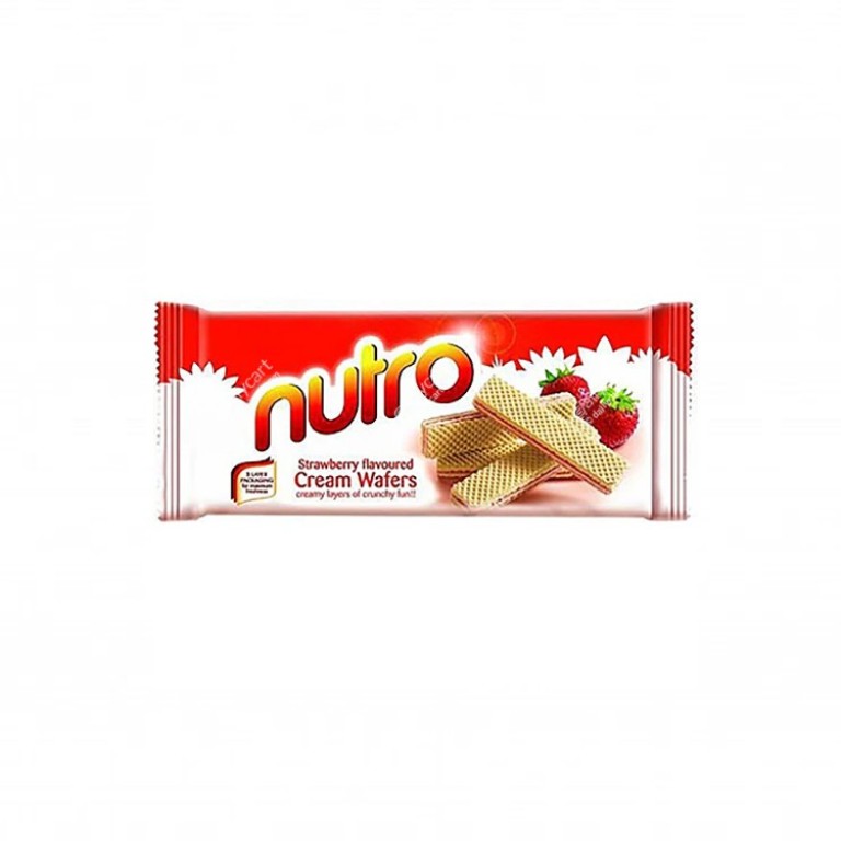 Wafers de Fresa (75g) NUTRO - Imagen 1